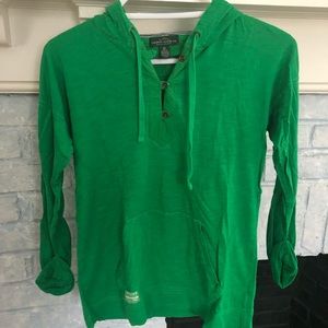 Size XS Green Ralph Lauren light hoodie